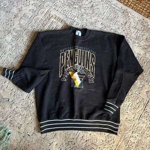 Pittsburgh Penguins Black Crewneck Sweater